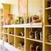 shelves full of candy